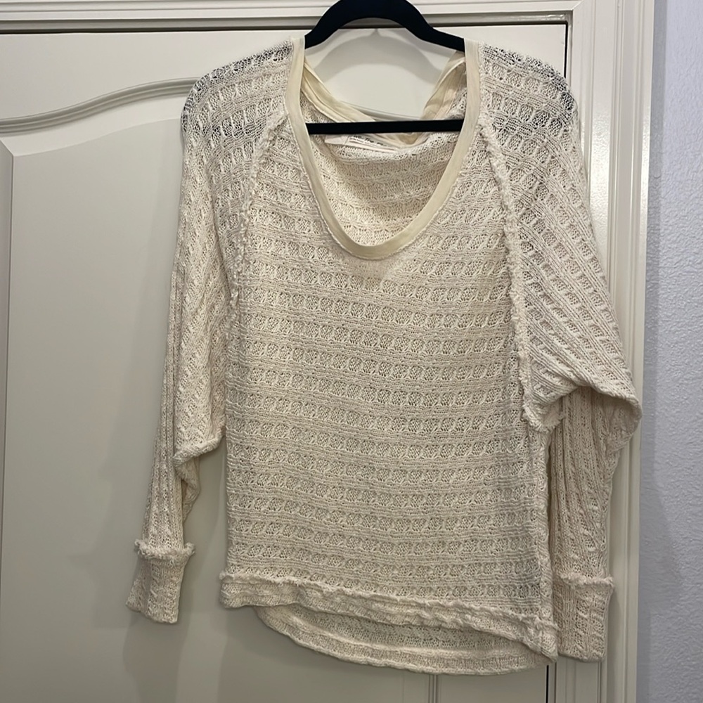 Free people crochet top